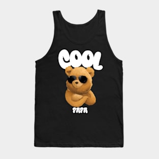 Fathers day cool papa Tank Top